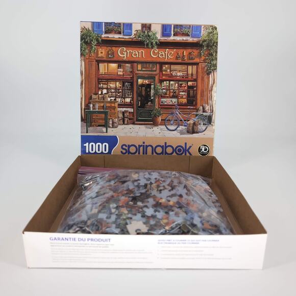 Springbok 1000 Piece "Local Treasure" Guido Borelli Art Jigsaw Puzzle - GUC - Picture 10 of 14